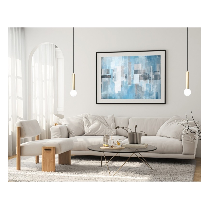 ITALUX - Κρεμαστό φωτιστικό με καλώδιο FILANO 1xG9/5W/230V, χρυσό