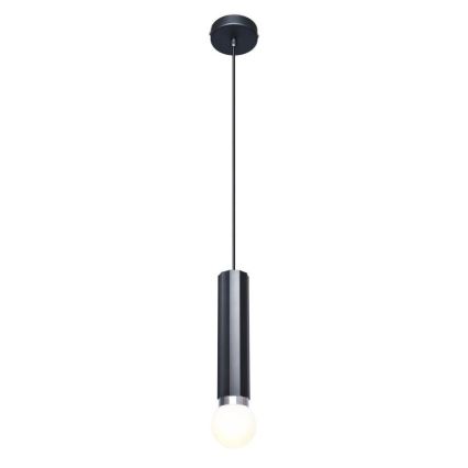 ITALUX - Κρεμαστό φωτιστικό με καλώδιο MACERA 1xE27/40W/230V μαύρο