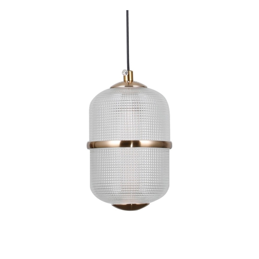 ITALUX - Κρεμαστό φωτιστικό ALANI σε καλώδιο, LED/6W/230V 3000K, χρυσό