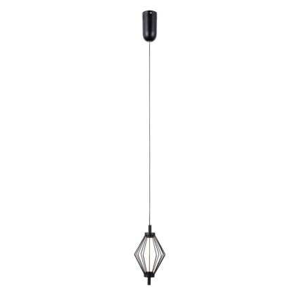 ITALUX - LED κρεμαστό φωτιστικό με καλώδιο SEVILLA LED/5W/230V 3000K μαύρο