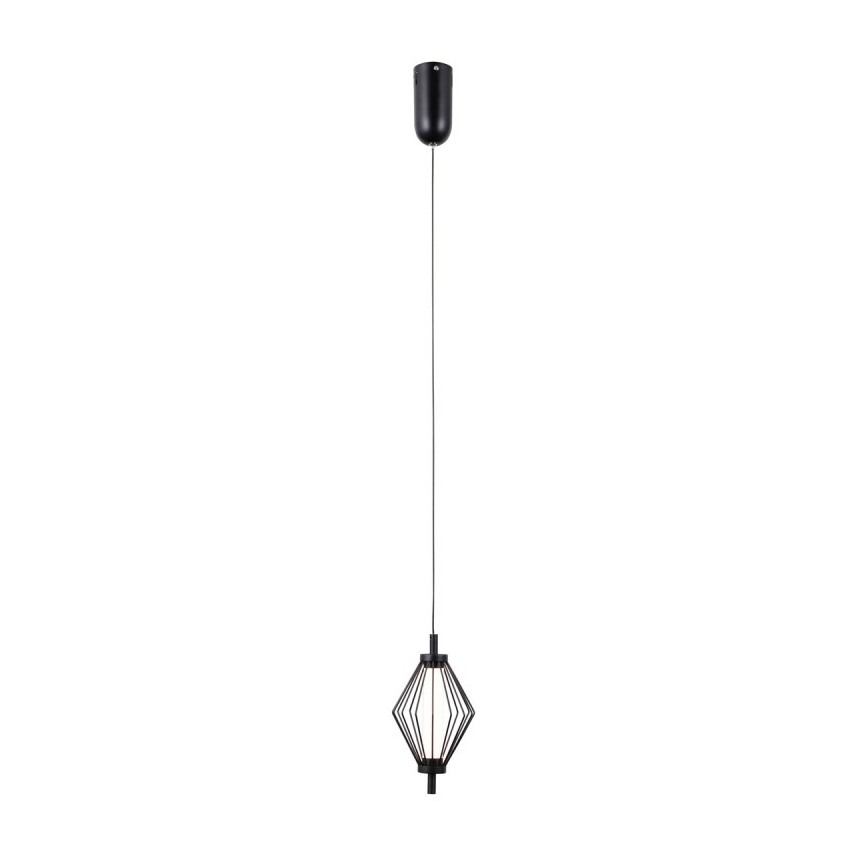 ITALUX - LED κρεμαστό φωτιστικό με καλώδιο SEVILLA LED/5W/230V 3000K μαύρο