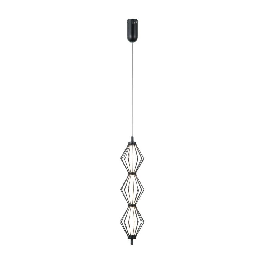 ITALUX - Κρεμαστό φωτιστικό LED σε καλώδιο SEVILLA LED/15W/230V 3000K μαύρο