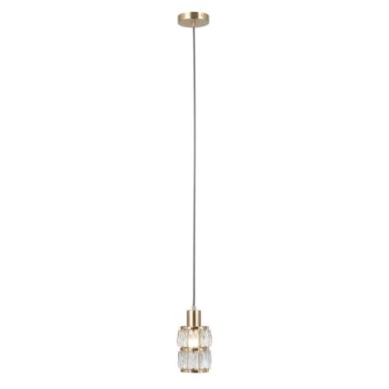 ITALUX - Κρεμαστό φωτιστικό με καλώδιο ALMA 1xE27/40W/230V χρυσό