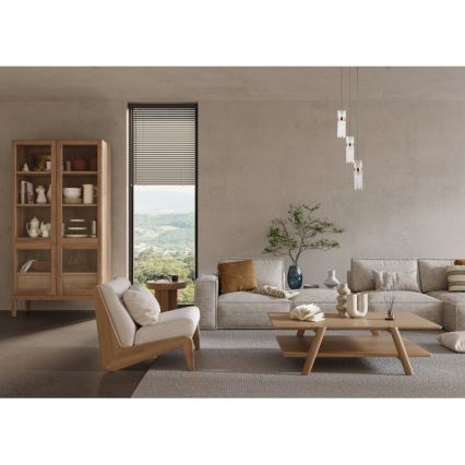 ITALUX - Κρεμαστό φωτιστικό με καλώδιο TARASO 3xE14/40W/230V μαύρο/χρυσό