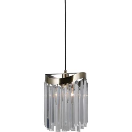 ITALUX - Κρεμαστό φωτιστικό οροφής SABRIGA 1xE14/40W/230V ματ χρώμιο