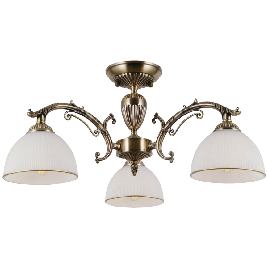 ITALUX - Πλαφονιέρα οροφής FENEZA 3xE27/40W/230V