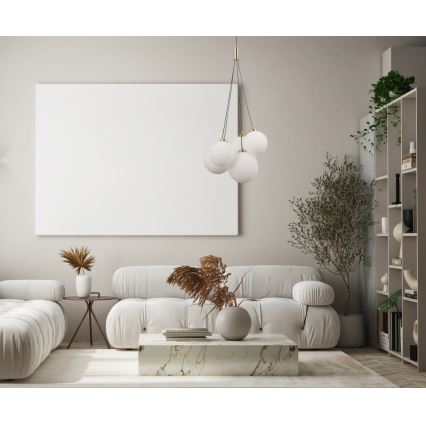 ITALUX - Πολύφωτο με συρματόσχοινο PERLOS 5xG9/5W/230V