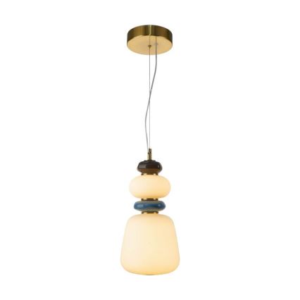 ITALUX - Κρεμαστό φωτιστικό LED με καλώδιο EVANS LED/12W/230V 3000K χρυσό/λευκό