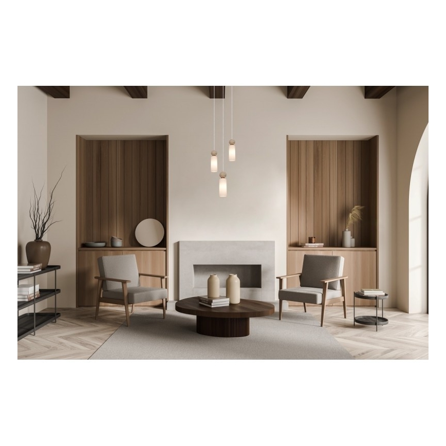 ITALUX - Κρεμαστό φωτιστικό με καλώδιο SANTOS 3xG9/40W/230V χρυσό