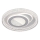 ITALUX - Ρυθμιζόμενο φωτιστικό οροφής TEMPIO LED/55W/230V 3000-6500K, διάμ. 50 cm, λευκό + τηλεχειριστήριο
