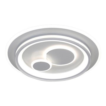 ITALUX - Ρυθμιζόμενο LED φωτιστικό οροφής PARCO LED/55W/230V 3000-6500K Ø 50 cm λευκό + τηλεχειριστήριο