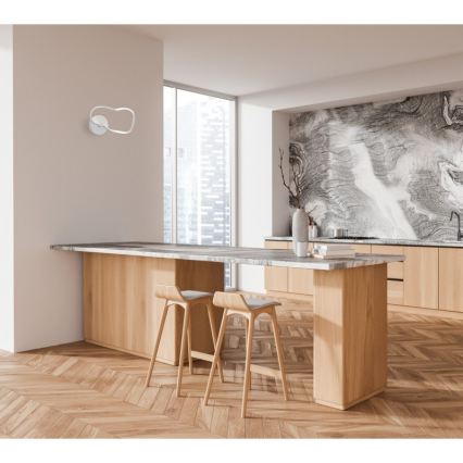 ITALUX - Επιτοίχιο φωτιστικό AMAYA LED/20W/230V λευκό