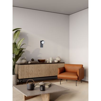 ITALUX - LED Επιτοίχιο φωτιστικό FONTEN LED/1,8W/230V 4000K μαύρο