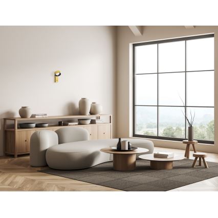 ITALUX - LED επιτοίχιο φωτιστικό OTAL LED/1,8W/230V 4000K κίτρινο