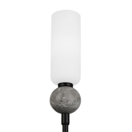 ITALUX - Επιτοίχιο φωτιστικό SANTOS 1xG9/40W/230V μαύρο