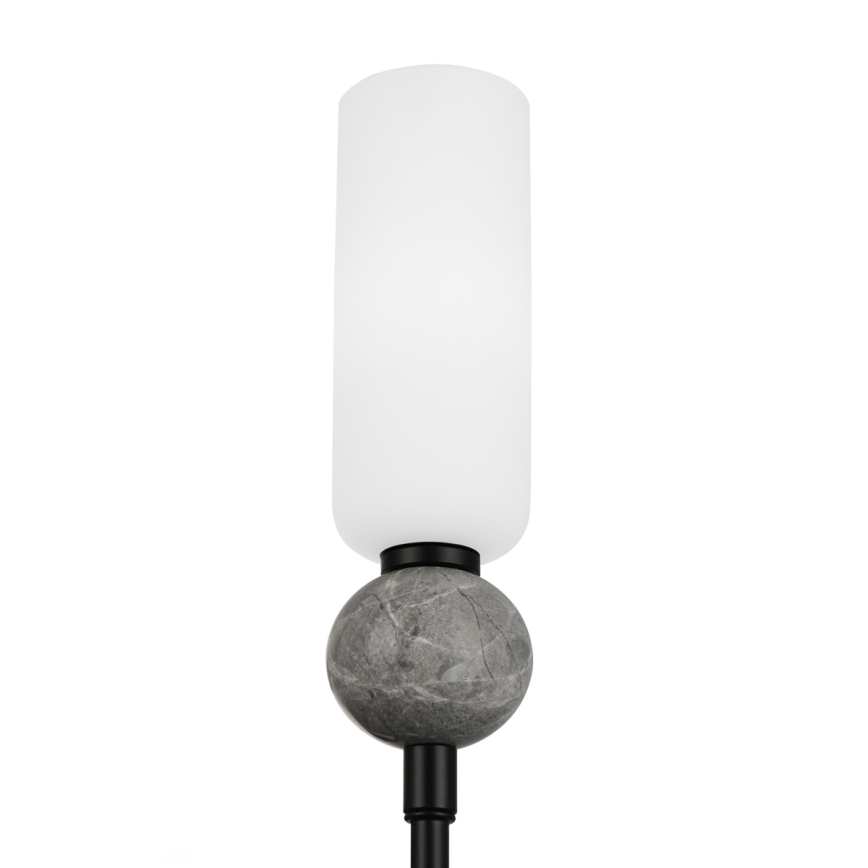 ITALUX - Επιτοίχιο φωτιστικό SANTOS 1xG9/40W/230V μαύρο
