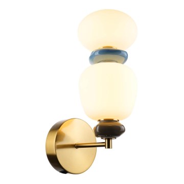 ITALUX - Επιτοίχιο φωτιστικό LED EVANS LED/12W/230V 3000K χρυσό