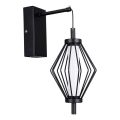 ITALUX - Επιτοίχιο φωτιστικό LED SEVILLA LED/5W/230V 3000K μαύρο