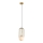 ITALUX - Κρεμαστό φωτιστικό οροφής MATTY 1xE27/40W/230V 100 cm χρυσαφί