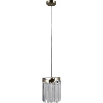 ITALUX - Κρεμαστό φωτιστικό οροφής SABRIGA 1xE14/40W/230V ματ χρώμιο