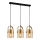 ITALUX - Πολύφωτο με συρματόσχοινο NANESMA 3xE27/40W/230V χαλκός