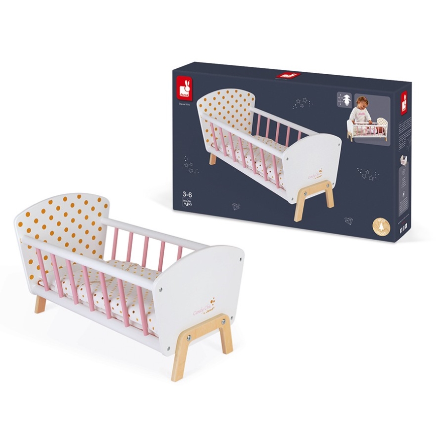 Janod - Κουκέτα για κούκλα CANDY CHIC