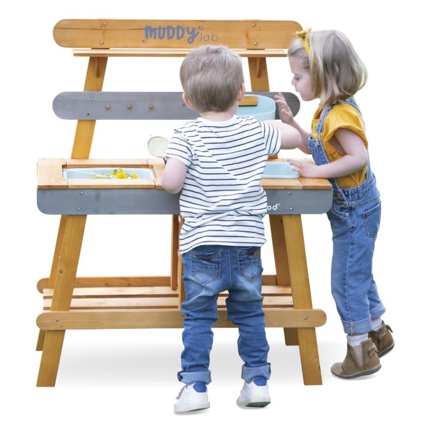 Janod - Εξωτερική ξύλινη κουζίνα MUDDY LAB