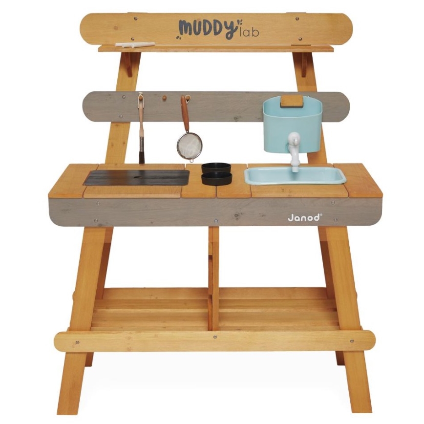 Janod - Εξωτερική ξύλινη κουζίνα MUDDY LAB