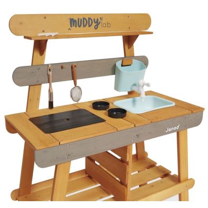 Janod - Εξωτερική ξύλινη κουζίνα MUDDY LAB