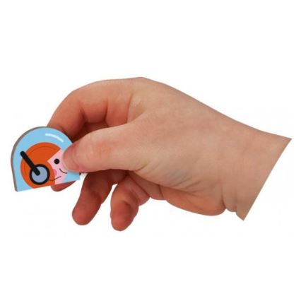 Janod - Μαγνητικό διαδραστικό σετ MAGNETIBOOK μέσα μεταφοράς