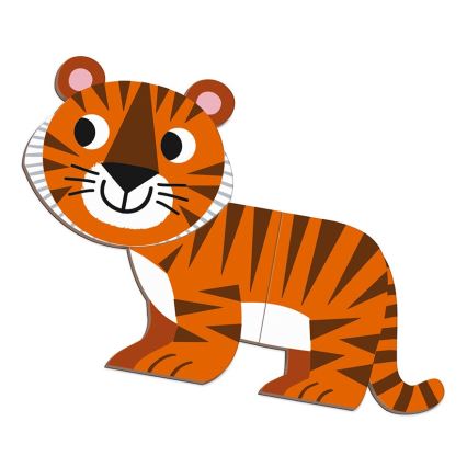 Janod - Μαγνητικό διαδραστικό σετ MAGNETIBOOK ζώα