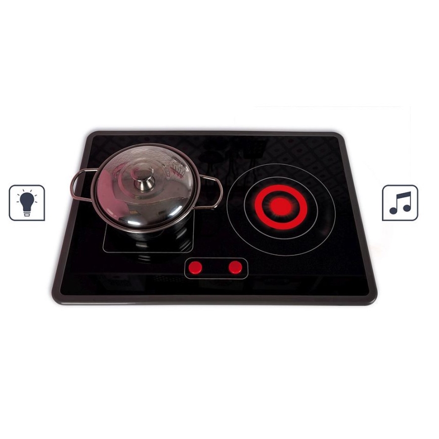 Janod - Ξύλινη κουζίνα με LED επιφάνεια CANDY CHIC