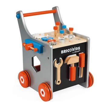 Janod - Ξύλινο περπατούρα με εργαλεία BRICOKIDS