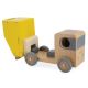 Janod - Παιχνίδι ξύλινο φορτηγό και μπουλντόζα BOLID