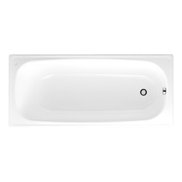 JIKA H2340600000001 - Μπανιέρα RIGA 160x70 ατσάλινη/λευκή