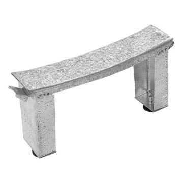 JIKA H2940120000001 - Πόδια για μπανιέρα ALMA/TANZA/RIGA από ανοξείδωτο ατσάλι