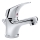 JIKA H3111N10041111 - Μπαταρία νιπτήρος + βαλβίδα με υπερχείλιση TALAS 12,3 cm γυαλιστερό χρώμιο