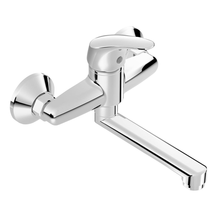 JIKA H3111N70042201 - Μπαταρία νιπτήρος TALAS 15,5 cm γυαλιστερό χρώμιο