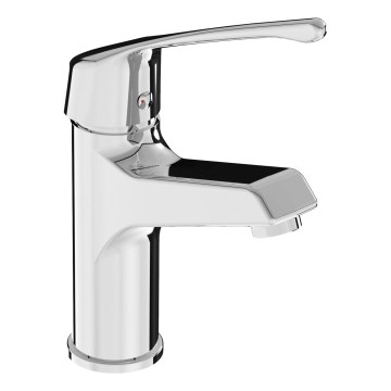 JIKA H3111W10045101 - Μπαταρία νιπτήρος with medical lever CUBE 16,4 cm γυαλιστερό χρώμιο