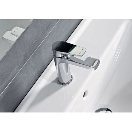 JIKA H3111X10041101 - Μπαταρία νιπτήρα CUBITO 10,5 εκ. γυαλιστερό χρώμιο