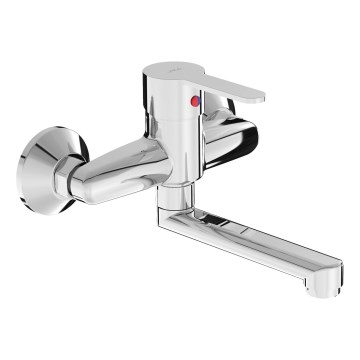 JIKA H3111Z70042201 - Μπαταρία νιπτήρος LYRA 15x20,1 cm γυαλιστερό χρώμιο
