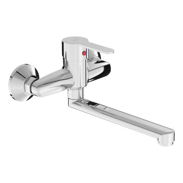 JIKA H3111Z70042301 - Μπαταρία νιπτήρος LYRA 15x26,1 cm γυαλιστερό χρώμιο