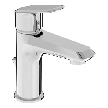 JIKA H3112E10041111 - Μπαταρία νιπτήρος + βαλβίδα χωρίς υπερχείλιση TALAS 17,4 cm γυαλιστερό χρώμιο