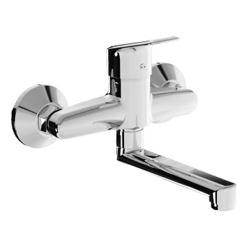 JIKA H3112E70042201 - Μπαταρία νιπτήρος TALAS 15x20,1 cm γυαλιστερό χρώμιο