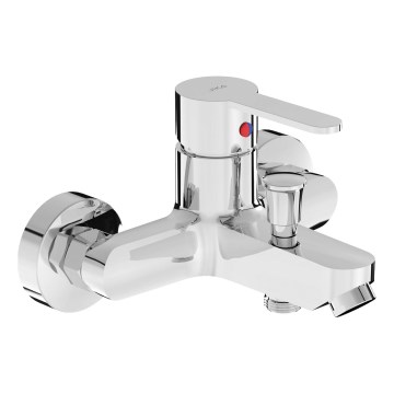JIKA H3211Z70044001 - Μπαταρία μπανιέρας LYRA γυαλιστερό χρώμιο