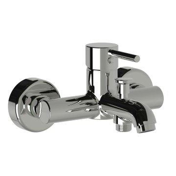 JIKA H3212F70044001 - Μπαταρία μπανιέρας MIO γυαλιστερό χρώμιο