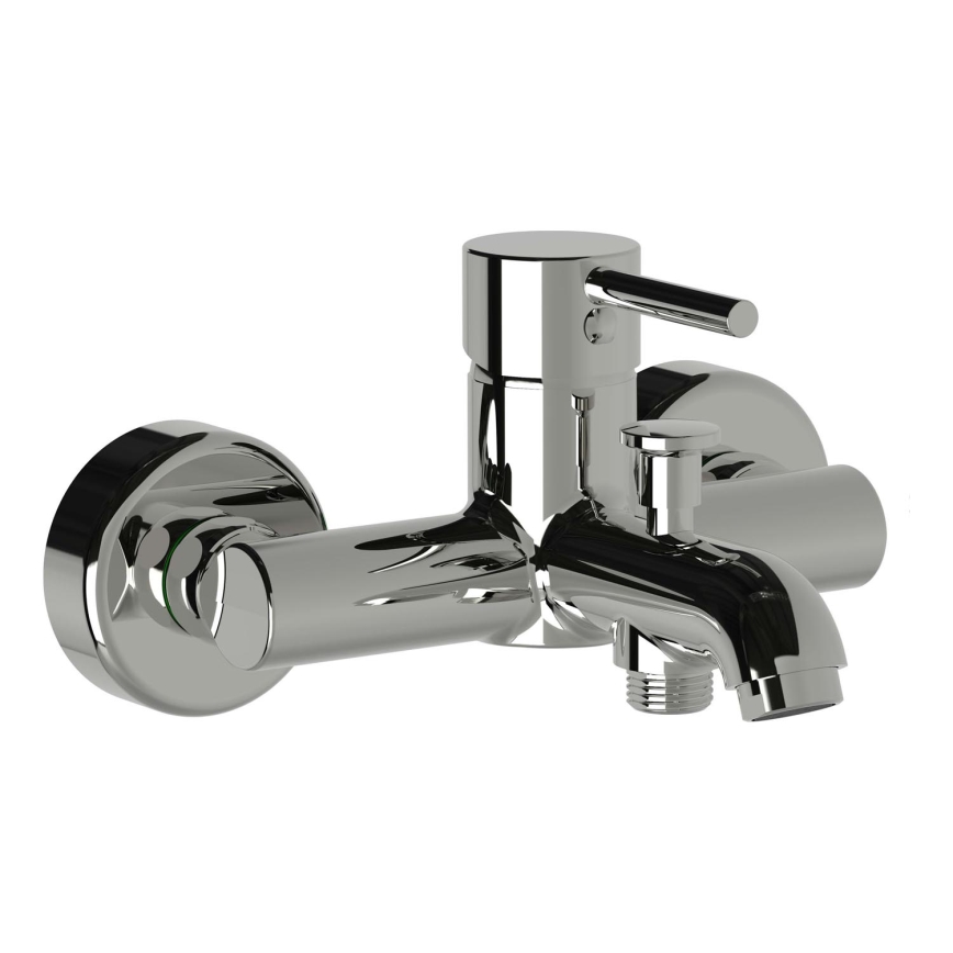 JIKA H3212F70044001 - Μπαταρία μπανιέρας MIO γυαλιστερό χρώμιο