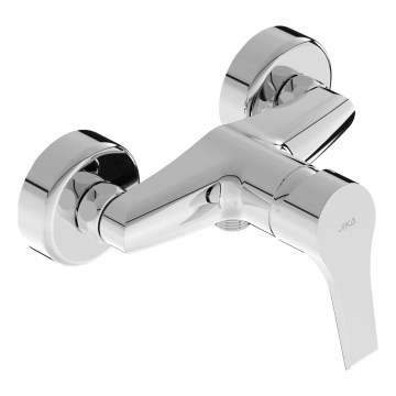 JIKA H3311W70044001 - Μπαταρία ντους CUBE γυαλιστερό χρώμιο