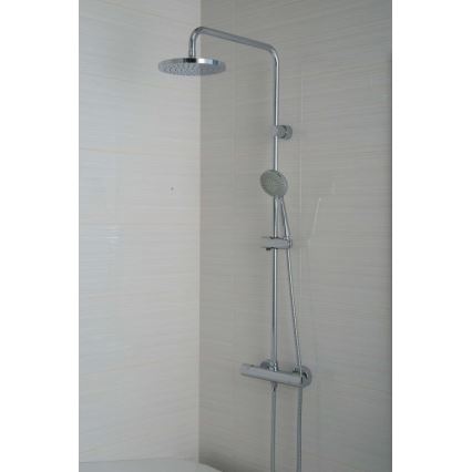 JIKA H3337170045711 - Σετ μπάνιου με θερμοστατική μπαταρία MIO γυαλιστερό χρώμιο