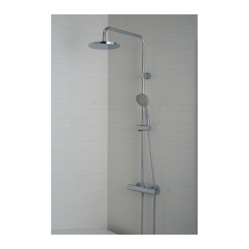 JIKA H3337170045711 - Σετ μπάνιου με θερμοστατική μπαταρία MIO γυαλιστερό χρώμιο
